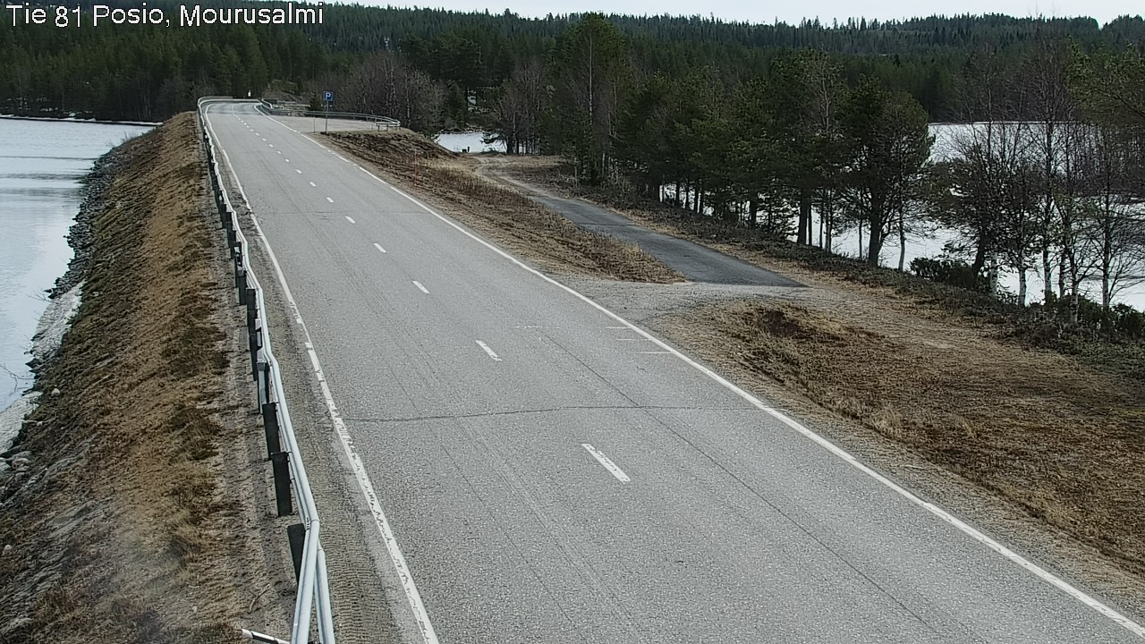 Kelikamerat Kuva Tie 81 Posio, Mourusalmi, Posio, Lappi