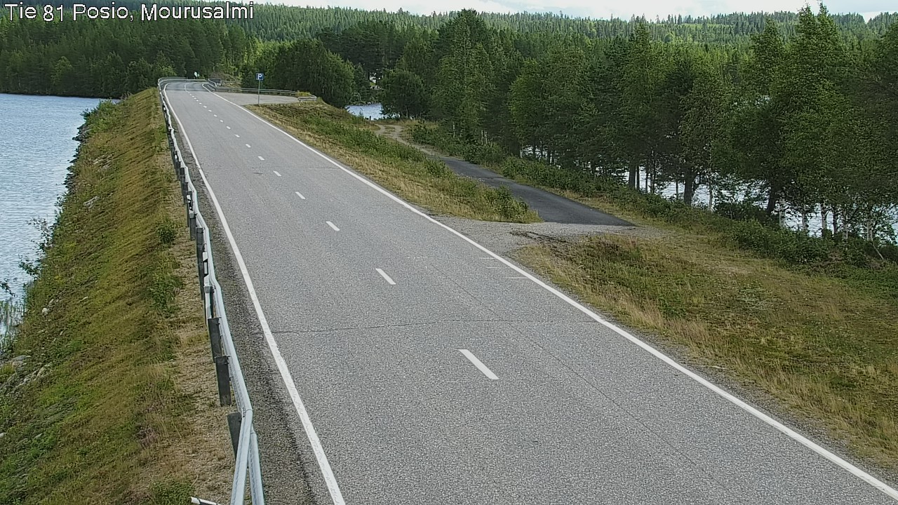 Weather Camera Image Väg 81 Posio, Mourusalmi, Posio, Lappi