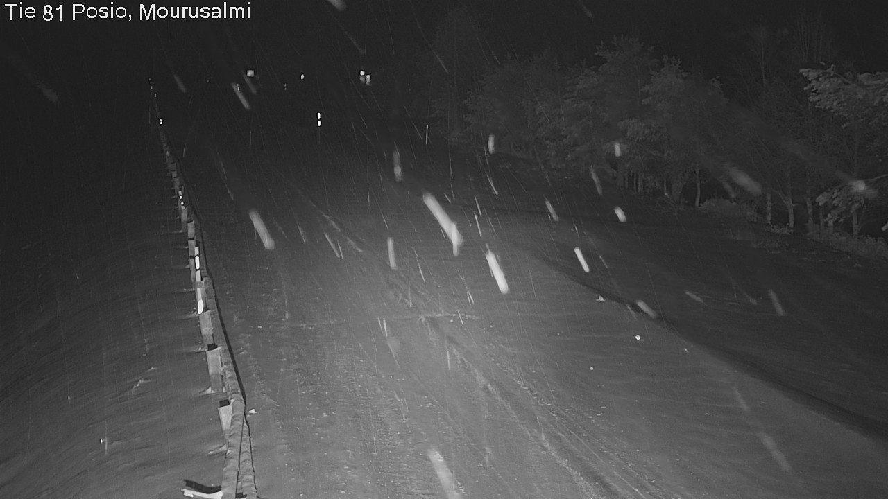 Kelikamerat Kuva Tie 81 Posio, Mourusalmi, Posio, Lappi