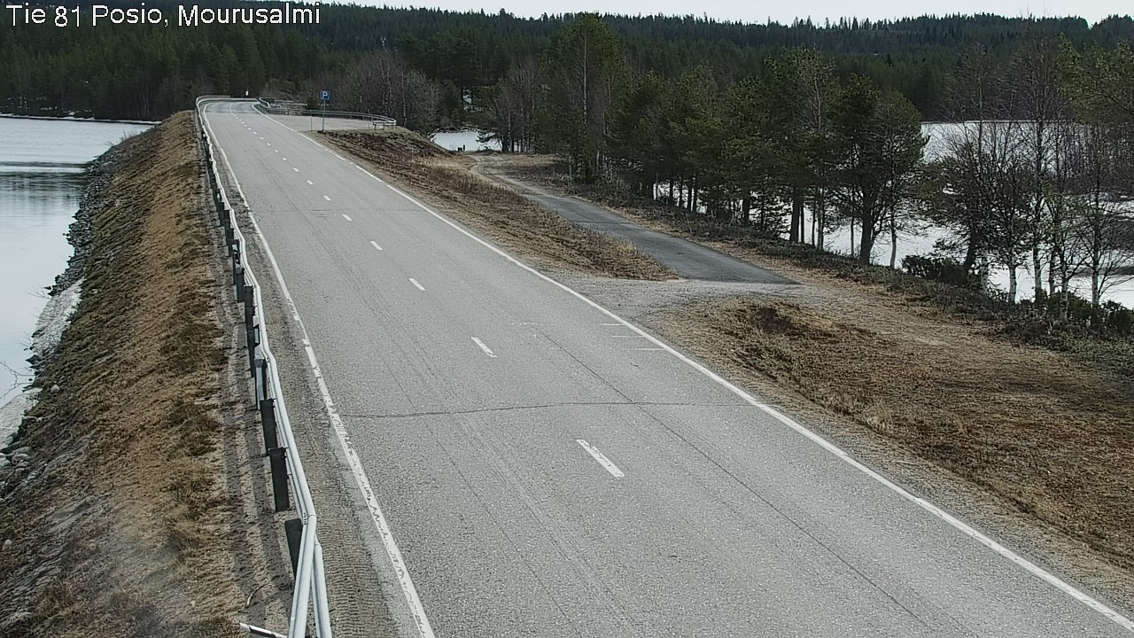 Kelikamerat Kuva Tie 81 Posio, Mourusalmi, Posio, Lappi