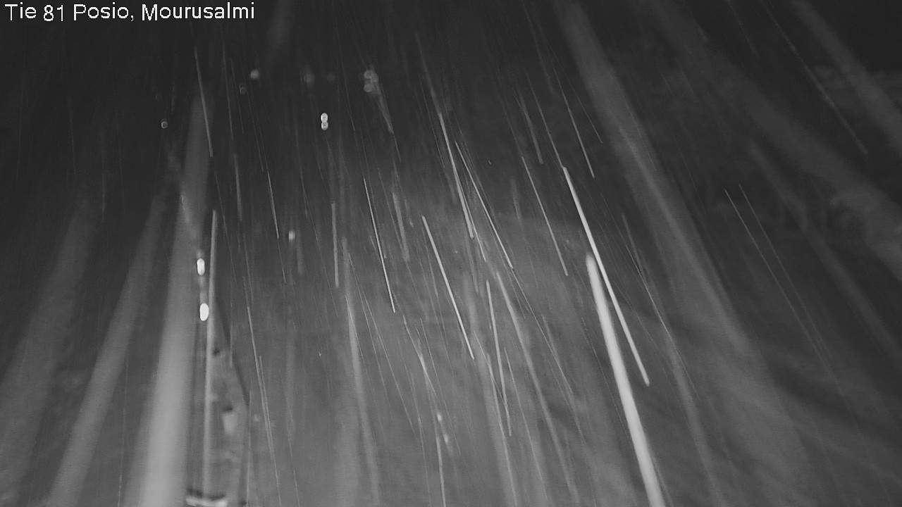 Weather Camera Image Väg 81 Posio, Mourusalmi, Posio, Lappi