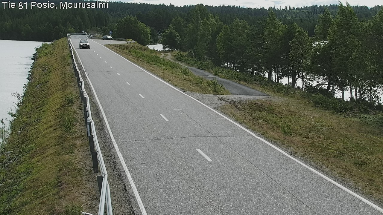 Weather Camera Image Väg 81 Posio, Mourusalmi, Posio, Lappi