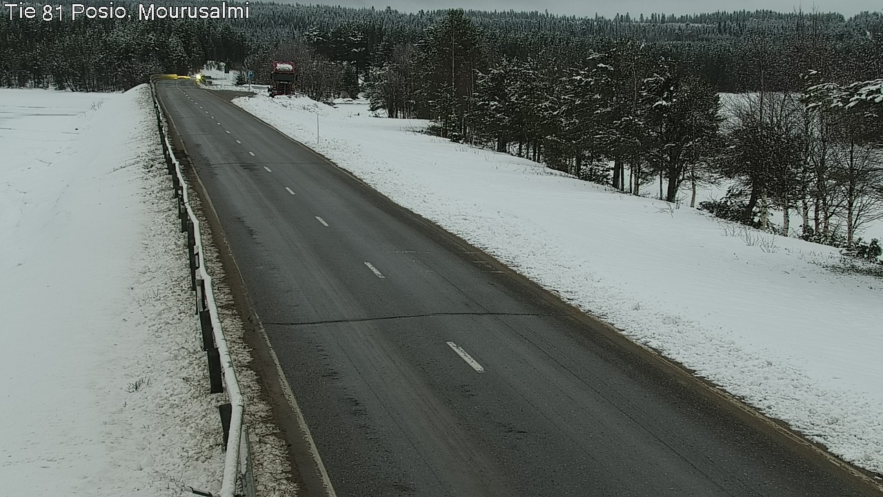 Kelikamerat Kuva Tie 81 Posio, Mourusalmi, Posio, Lappi