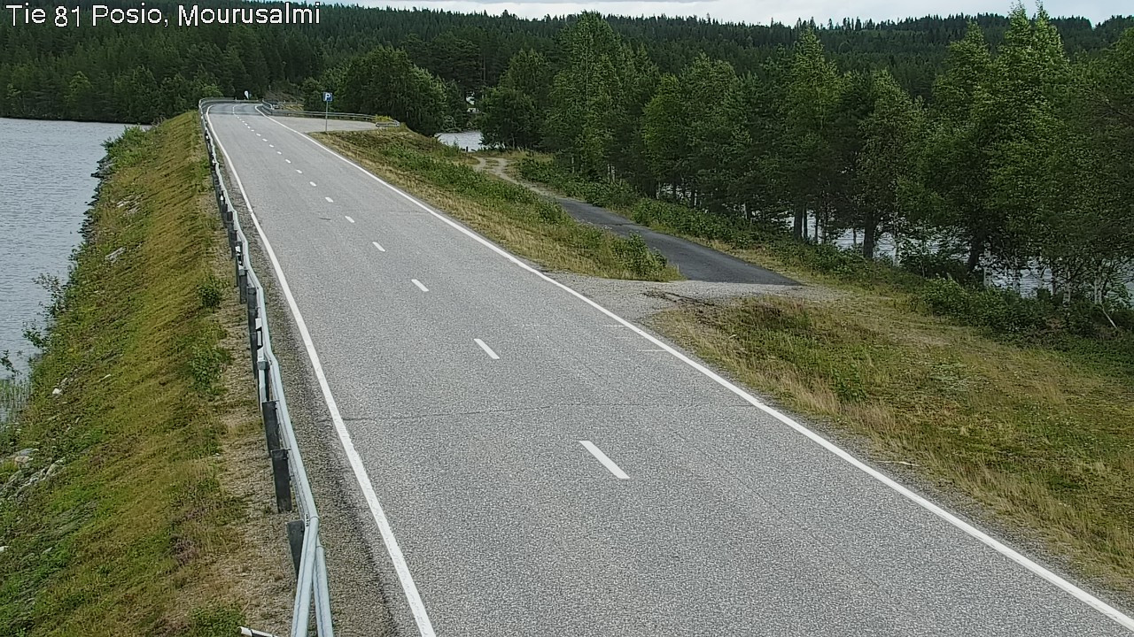 Kelikamerat Kuva Tie 81 Posio, Mourusalmi, Posio, Lappi