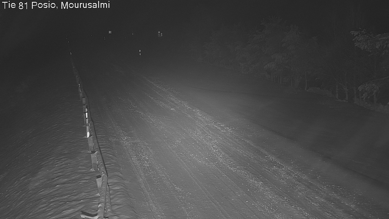Weather Camera Image Väg 81 Posio, Mourusalmi, Posio, Lappi
