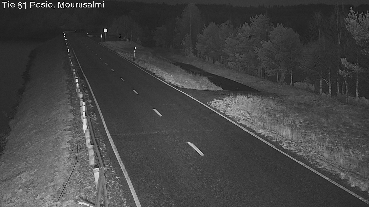 Kelikamerat Kuva Tie 81 Posio, Mourusalmi, Posio, Lappi