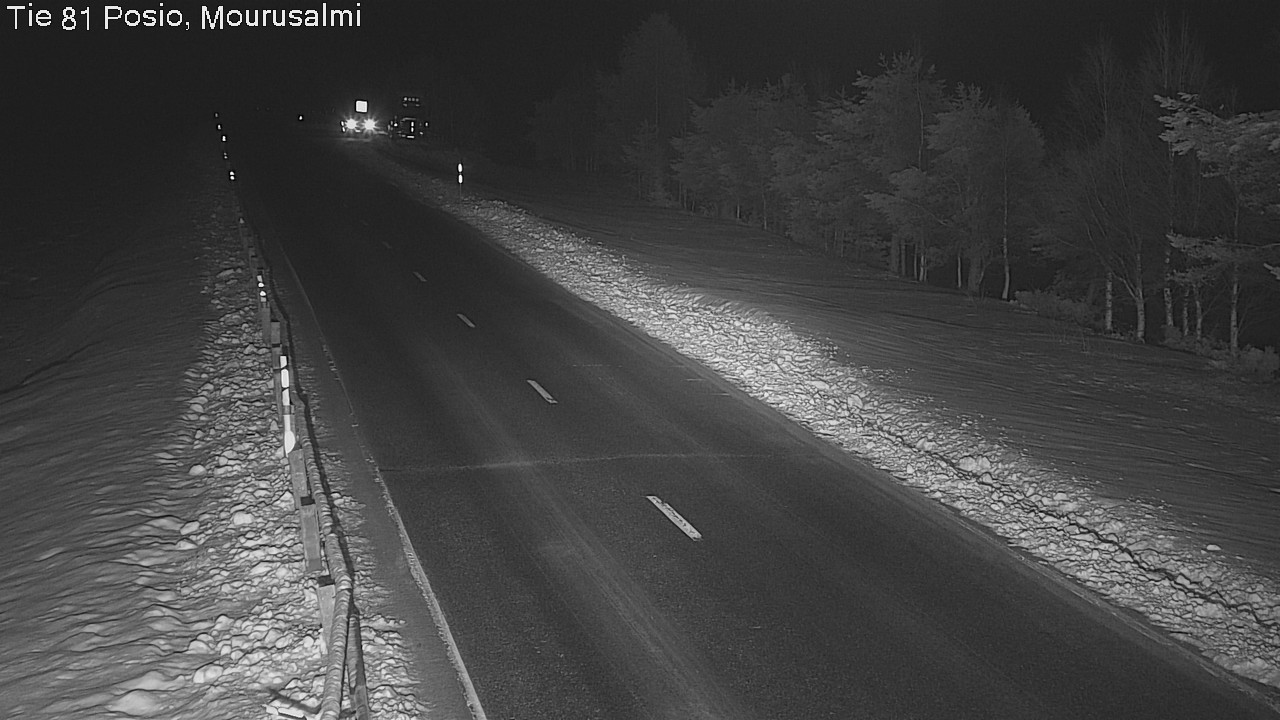 Kelikamerat Kuva Tie 81 Posio, Mourusalmi, Posio, Lappi