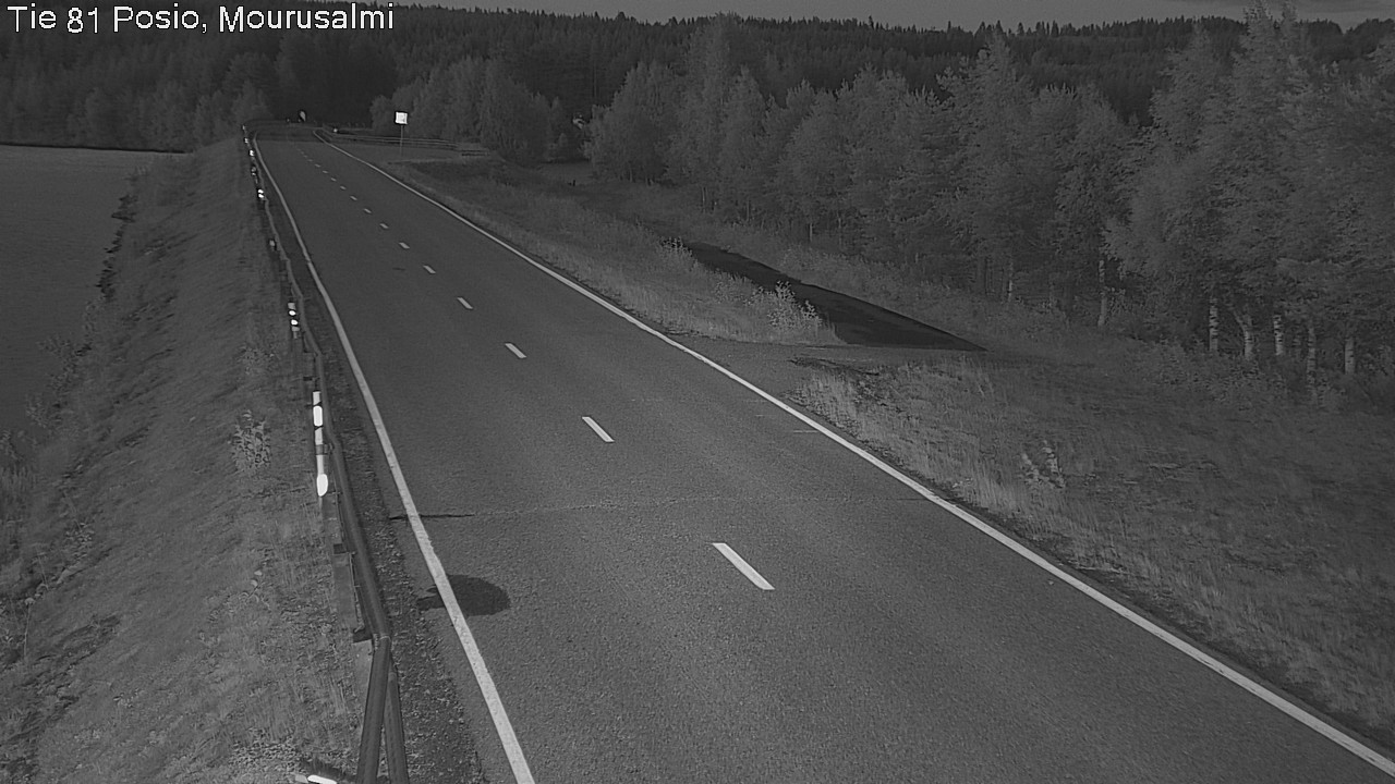 Kelikamerat Kuva Tie 81 Posio, Mourusalmi, Posio, Lappi
