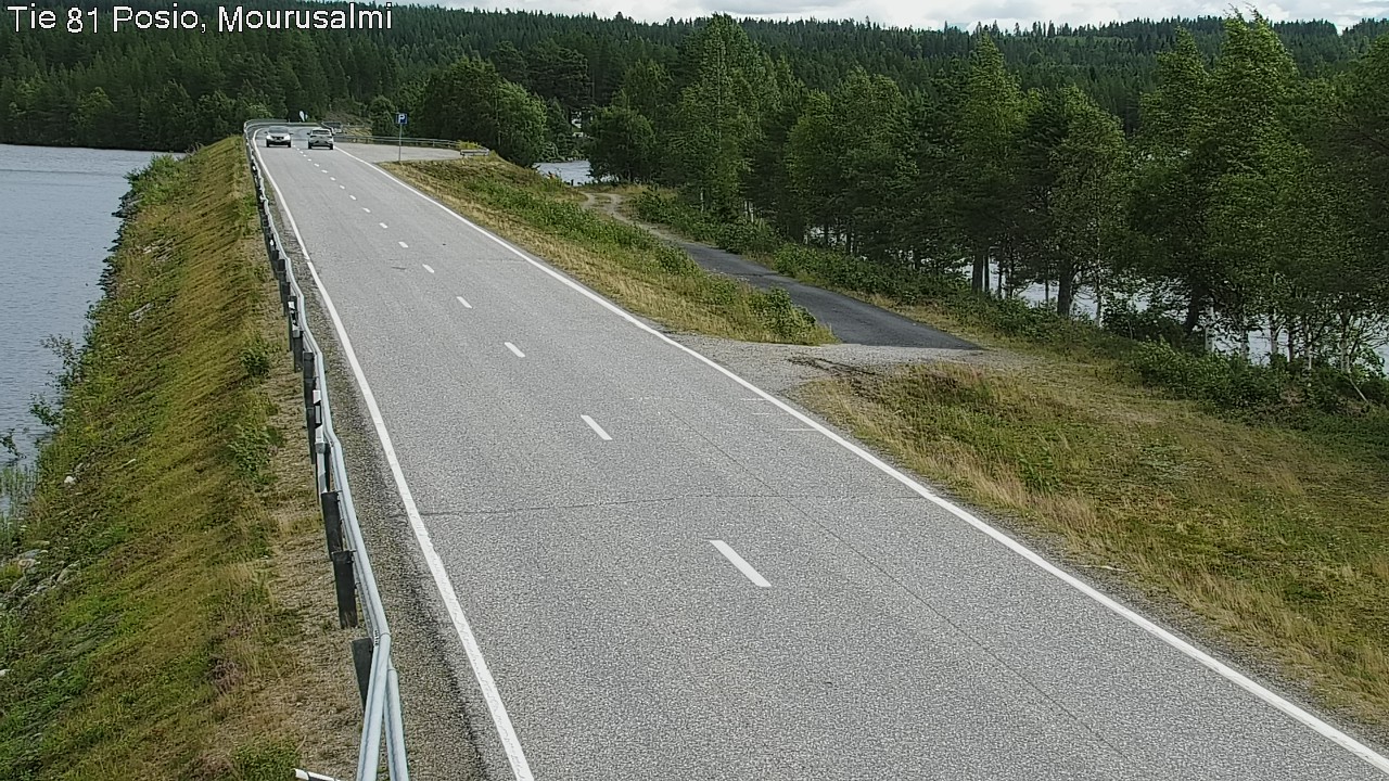 Kelikamerat Kuva Tie 81 Posio, Mourusalmi, Posio, Lappi