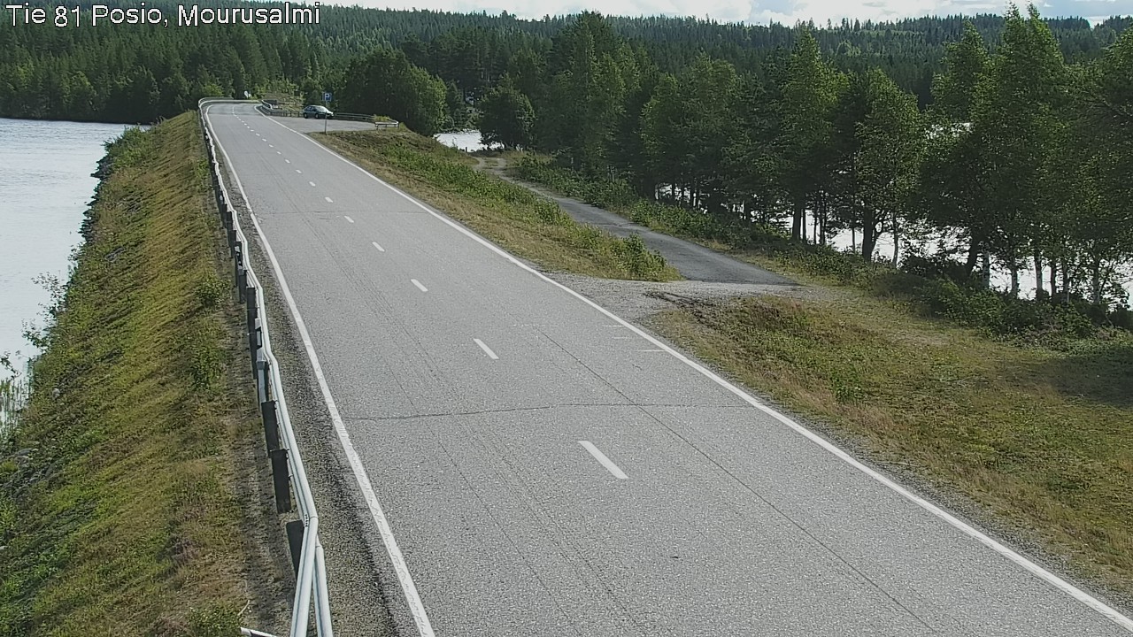 Weather Camera Image Väg 81 Posio, Mourusalmi, Posio, Lappi