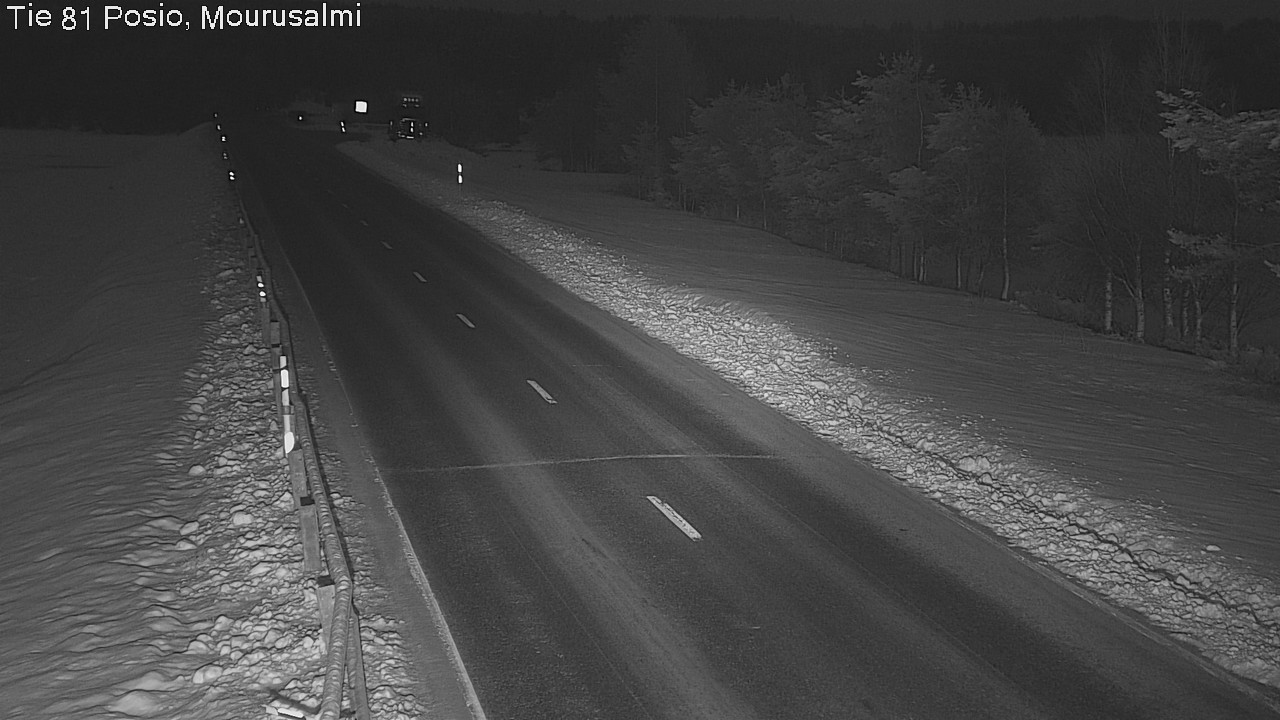 Kelikamerat Kuva Tie 81 Posio, Mourusalmi, Posio, Lappi