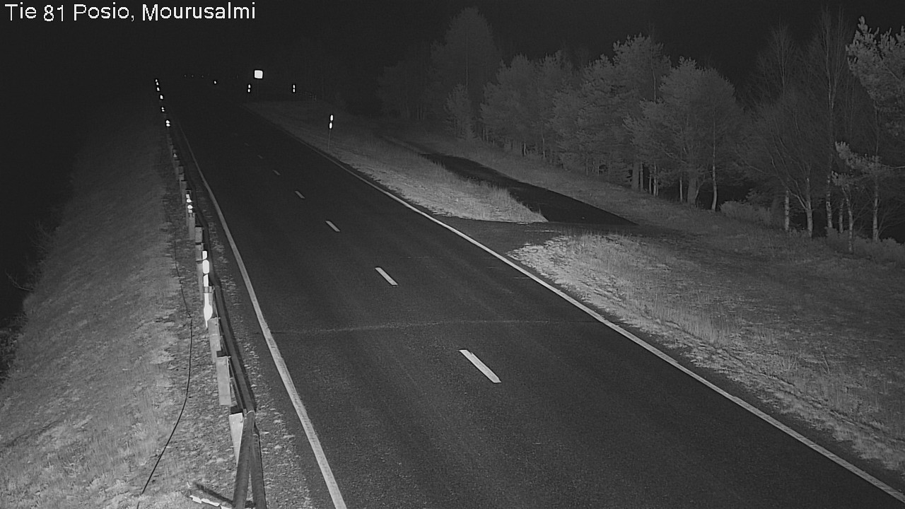 Kelikamerat Kuva Tie 81 Posio, Mourusalmi, Posio, Lappi