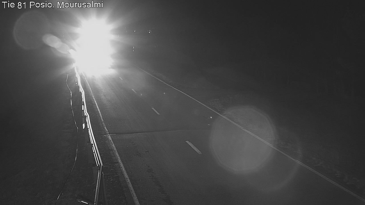 Kelikamerat Kuva Tie 81 Posio, Mourusalmi, Posio, Lappi