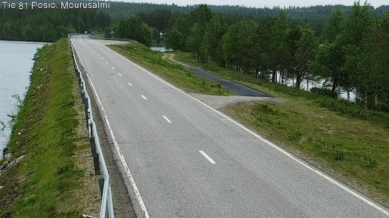 Kelikamerat Kuva Tie 81 Posio, Mourusalmi, Posio, Lappi