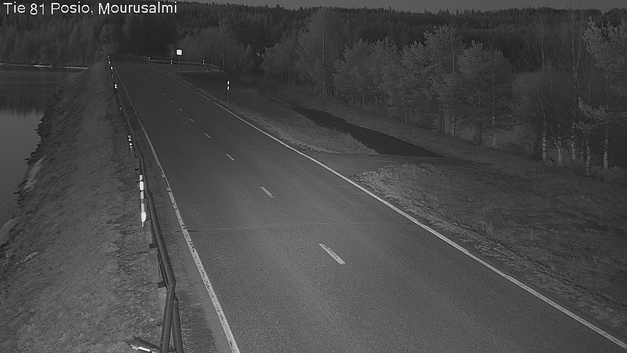 Weather Camera Image Road 81 Posio, Mourusalmi, Posio, Lappi