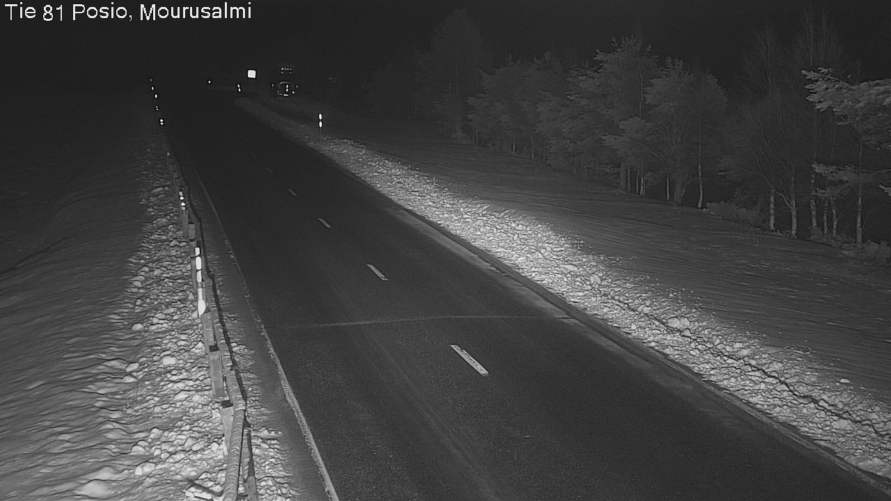 Kelikamerat Kuva Tie 81 Posio, Mourusalmi, Posio, Lappi