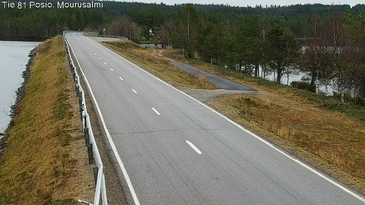 Kelikamerat Kuva Tie 81 Posio, Mourusalmi, Posio, Lappi