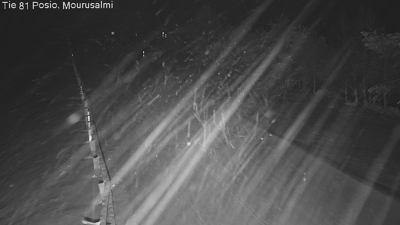 Kelikamerat Kuva Tie 81 Posio, Mourusalmi, Posio, Lappi