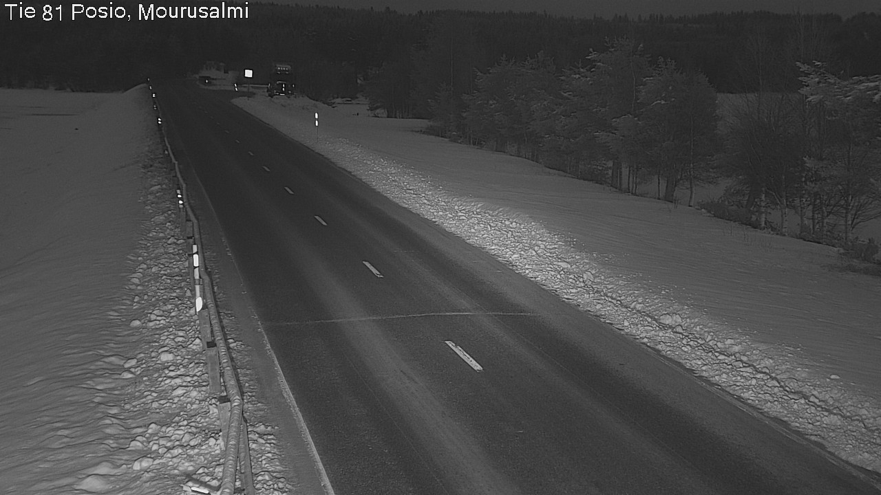 Kelikamerat Kuva Tie 81 Posio, Mourusalmi, Posio, Lappi