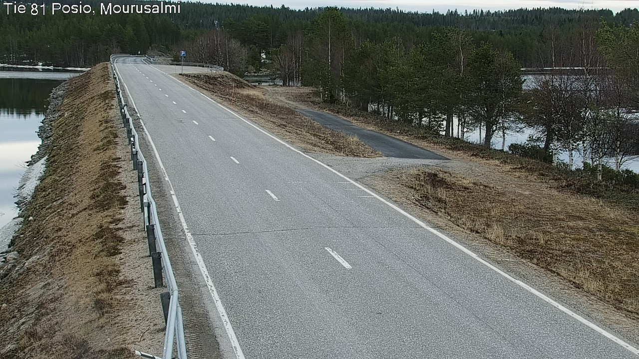 Kelikamerat Kuva Tie 81 Posio, Mourusalmi, Posio, Lappi