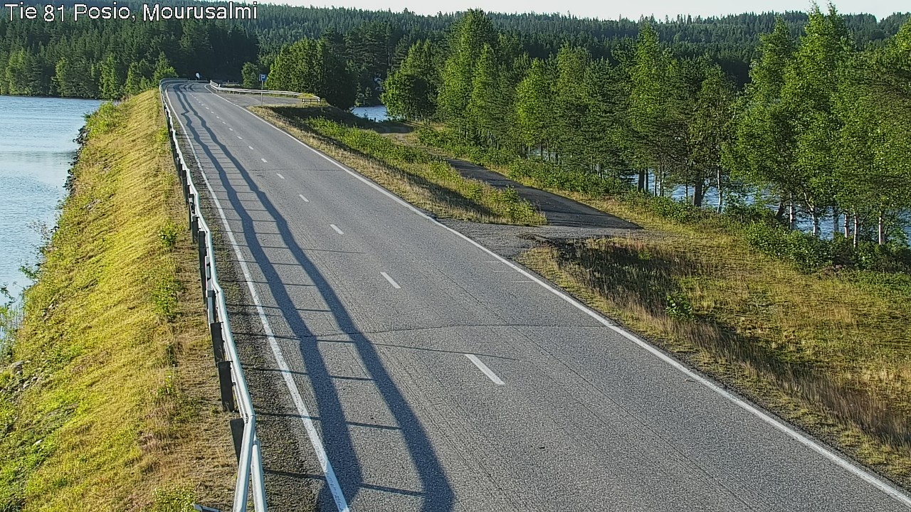 Weather Camera Image Väg 81 Posio, Mourusalmi, Posio, Lappi