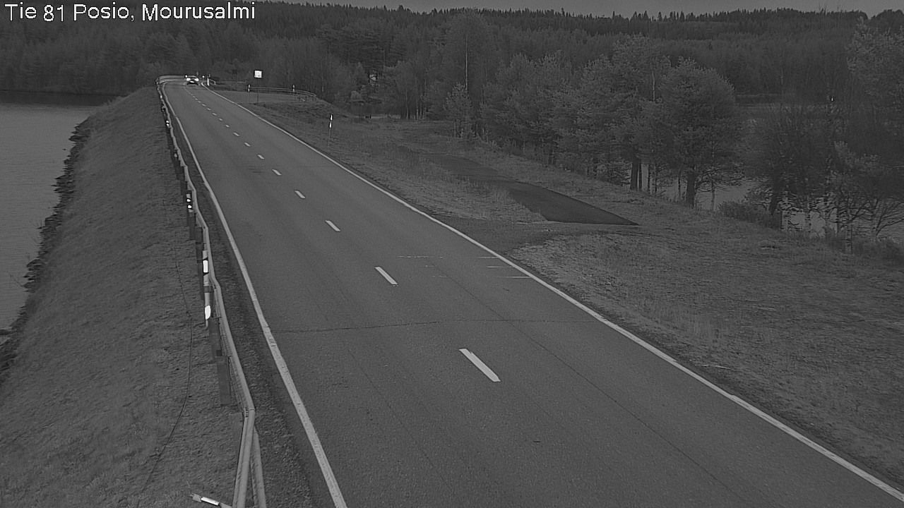 Kelikamerat Kuva Tie 81 Posio, Mourusalmi, Posio, Lappi