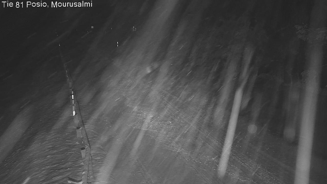 Weather Camera Image Väg 81 Posio, Mourusalmi, Posio, Lappi