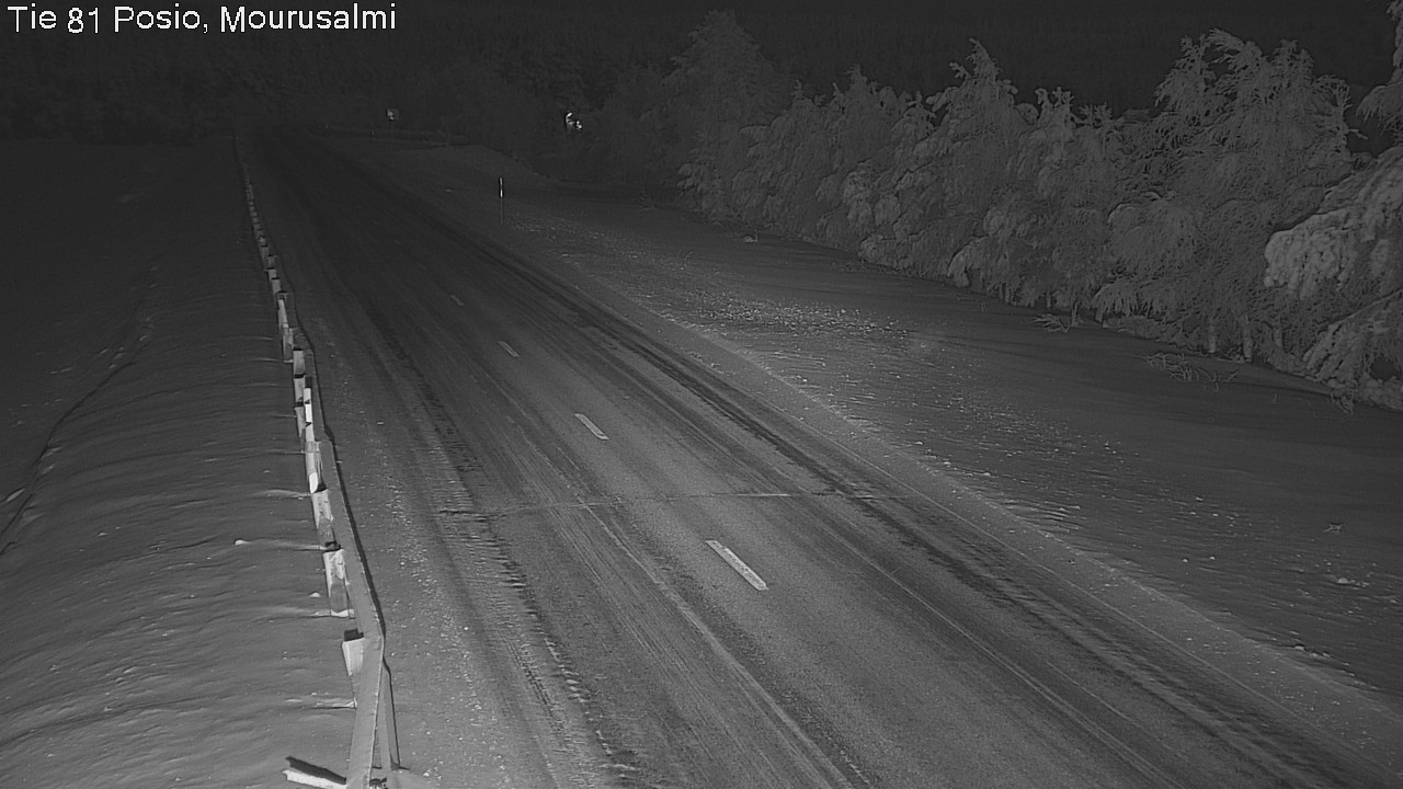 Kelikamerat Kuva Tie 81 Posio, Mourusalmi, Posio, Lappi