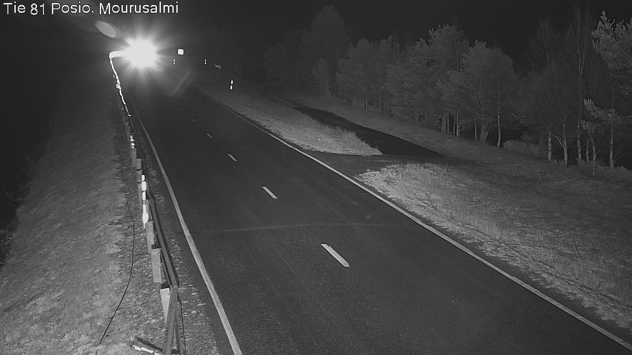 Kelikamerat Kuva Tie 81 Posio, Mourusalmi, Posio, Lappi