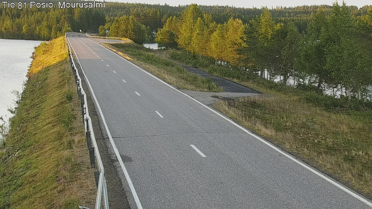 Weather Camera Image Väg 81 Posio, Mourusalmi, Posio, Lappi