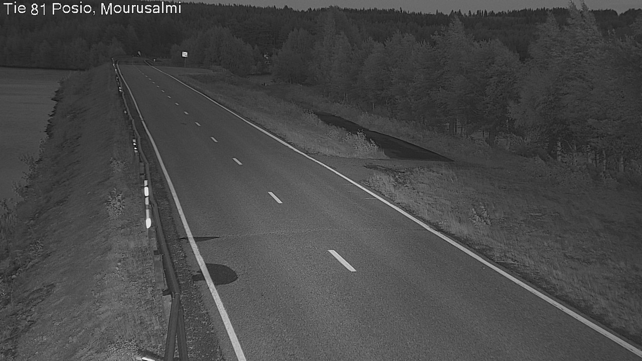 Kelikamerat Kuva Tie 81 Posio, Mourusalmi, Posio, Lappi