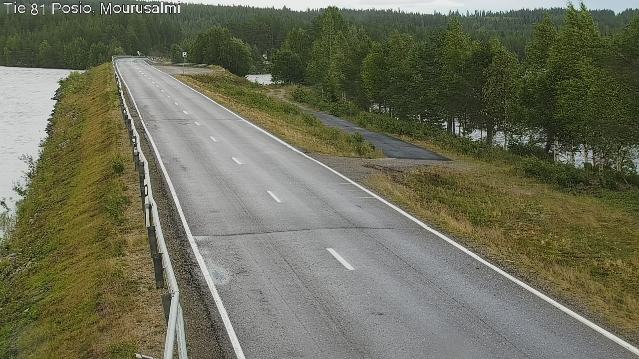 Kelikamerat Kuva Tie 81 Posio, Mourusalmi, Posio, Lappi