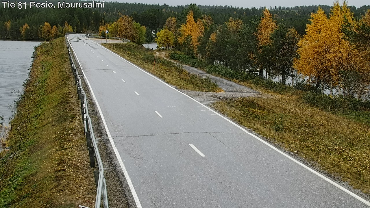 Weather Camera Image Road 81 Posio, Mourusalmi, Posio, Lappi