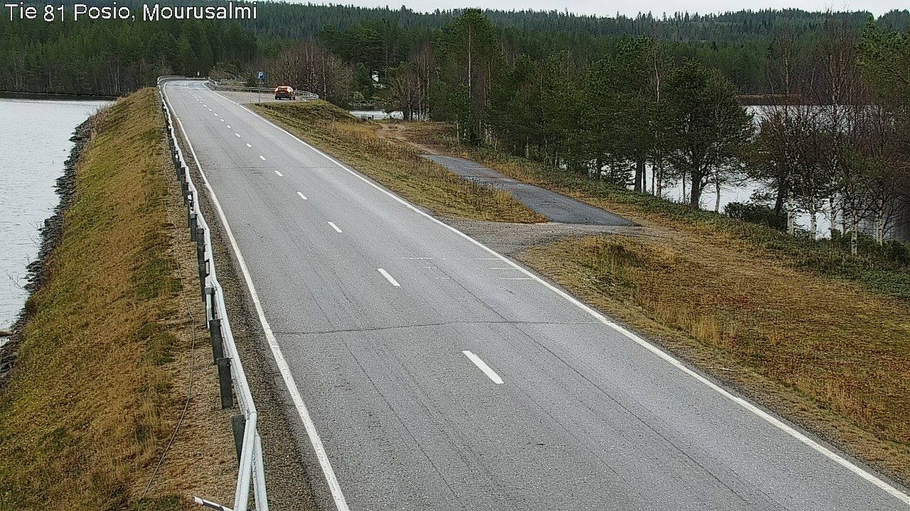 Kelikamerat Kuva Tie 81 Posio, Mourusalmi, Posio, Lappi