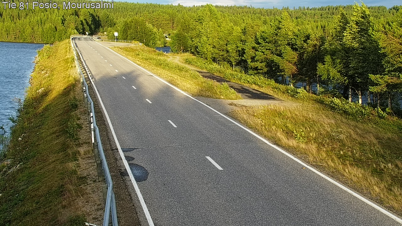 Kelikamerat Kuva Tie 81 Posio, Mourusalmi, Posio, Lappi