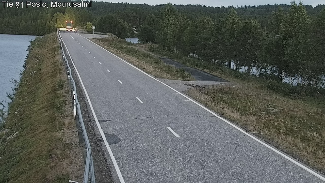 Kelikamerat Kuva Tie 81 Posio, Mourusalmi, Posio, Lappi