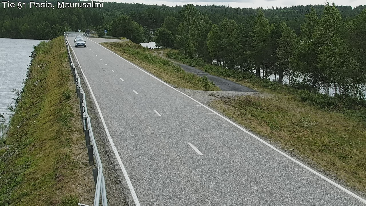 Kelikamerat Kuva Tie 81 Posio, Mourusalmi, Posio, Lappi