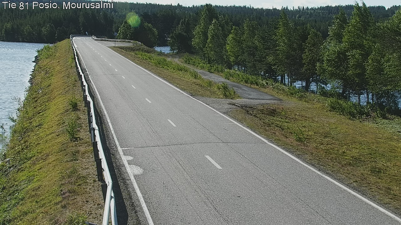 Kelikamerat Kuva Tie 81 Posio, Mourusalmi, Posio, Lappi