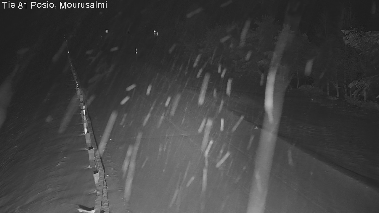 Kelikamerat Kuva Tie 81 Posio, Mourusalmi, Posio, Lappi