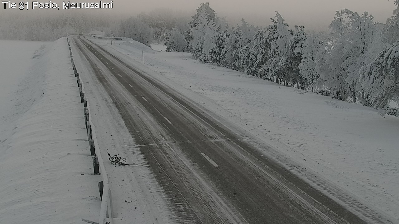 Kelikamerat Kuva Tie 81 Posio, Mourusalmi, Posio, Lappi