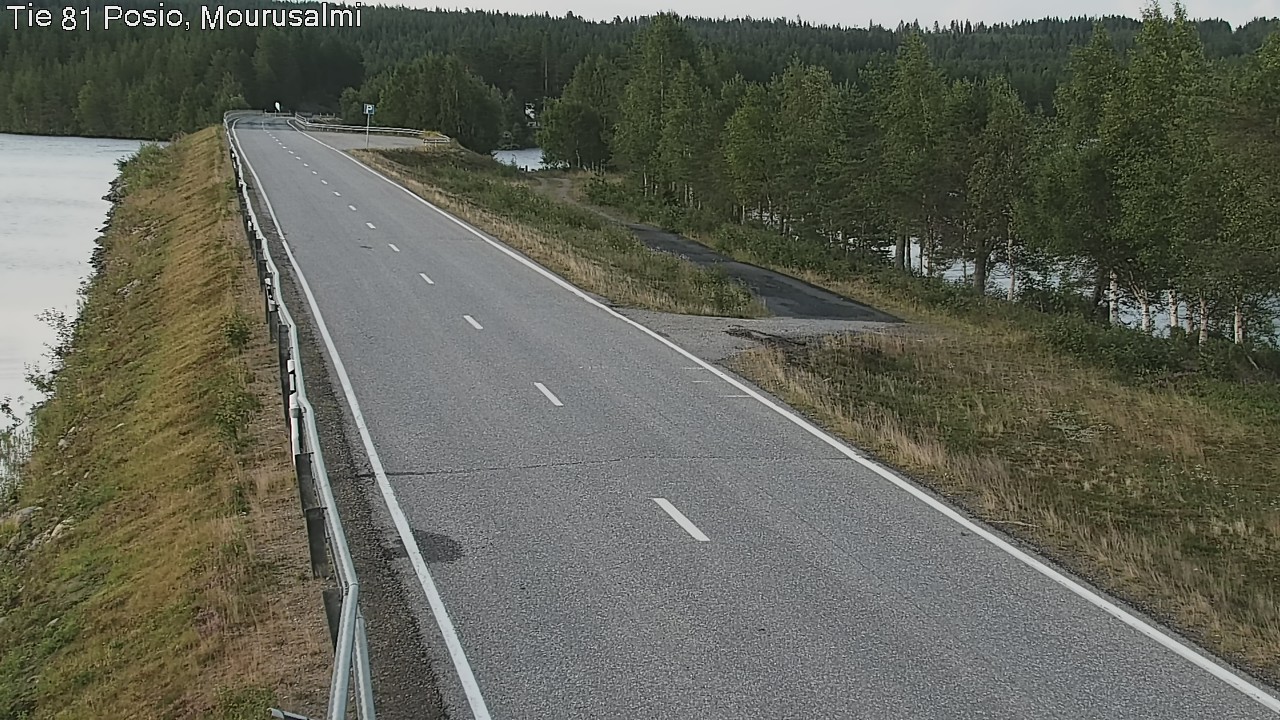 Kelikamerat Kuva Tie 81 Posio, Mourusalmi, Posio, Lappi