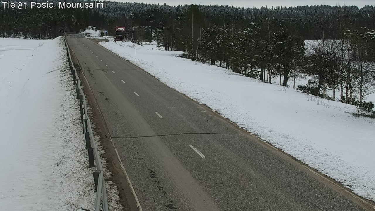 Weather Camera Image Road 81 Posio, Mourusalmi, Posio, Lappi
