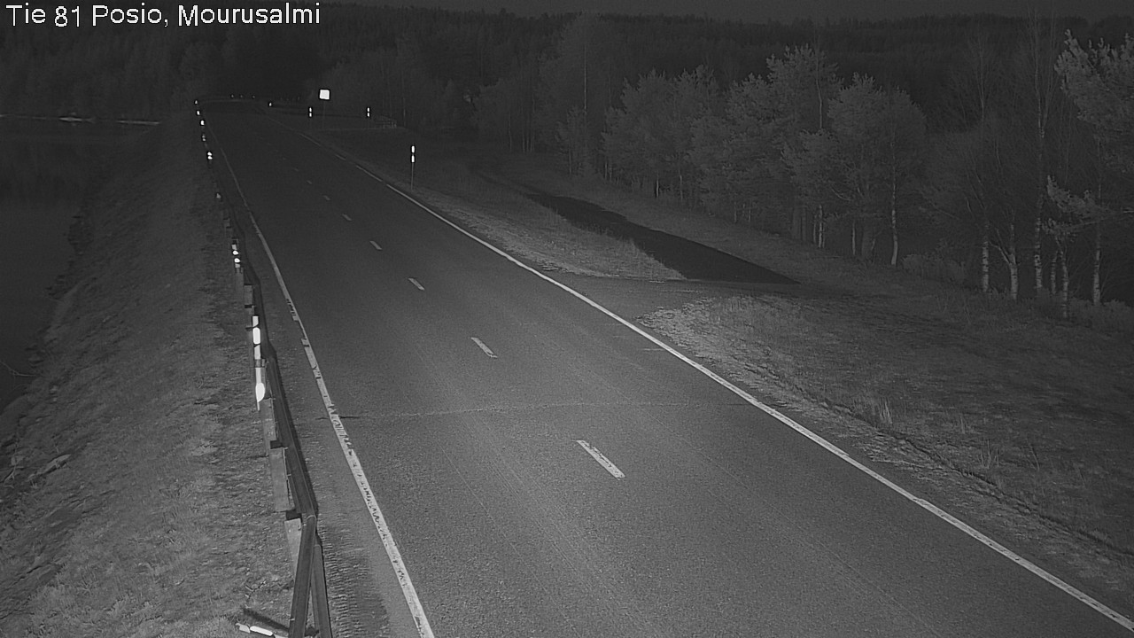 Kelikamerat Kuva Tie 81 Posio, Mourusalmi, Posio, Lappi