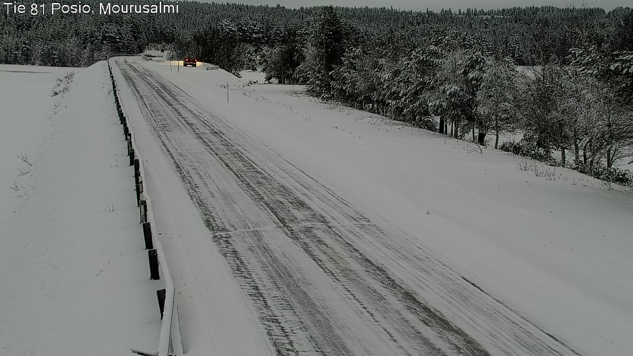 Kelikamerat Kuva Tie 81 Posio, Mourusalmi, Posio, Lappi