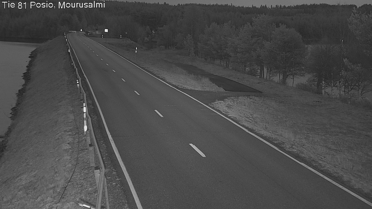 Kelikamerat Kuva Tie 81 Posio, Mourusalmi, Posio, Lappi