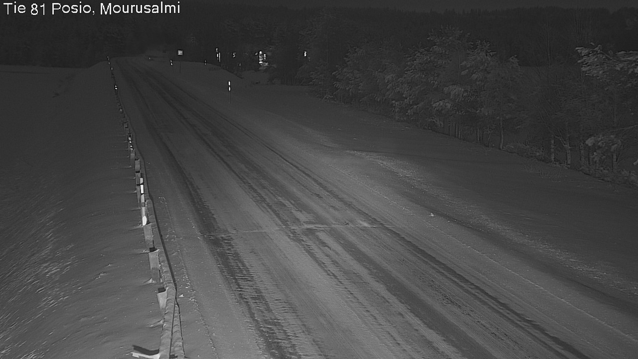 Kelikamerat Kuva Tie 81 Posio, Mourusalmi, Posio, Lappi