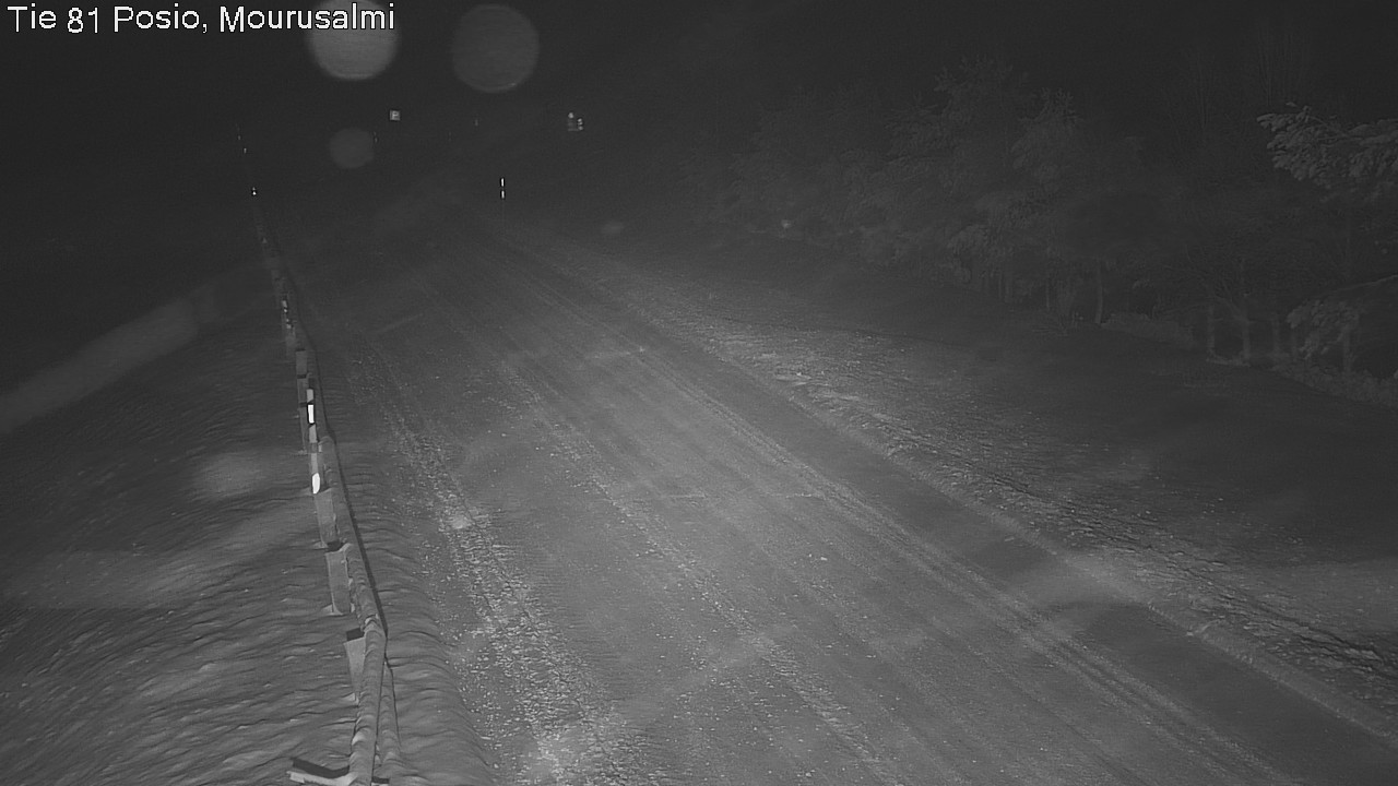 Weather Camera Image Väg 81 Posio, Mourusalmi, Posio, Lappi