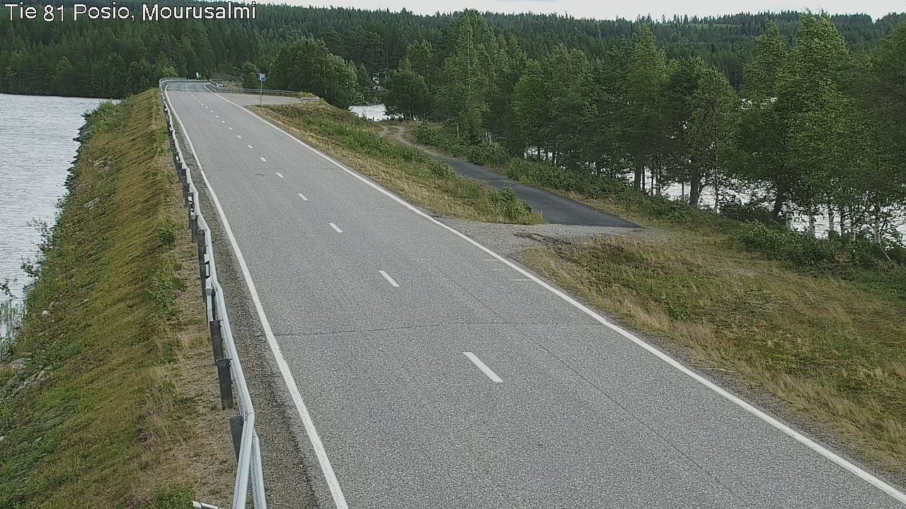 Kelikamerat Kuva Tie 81 Posio, Mourusalmi, Posio, Lappi
