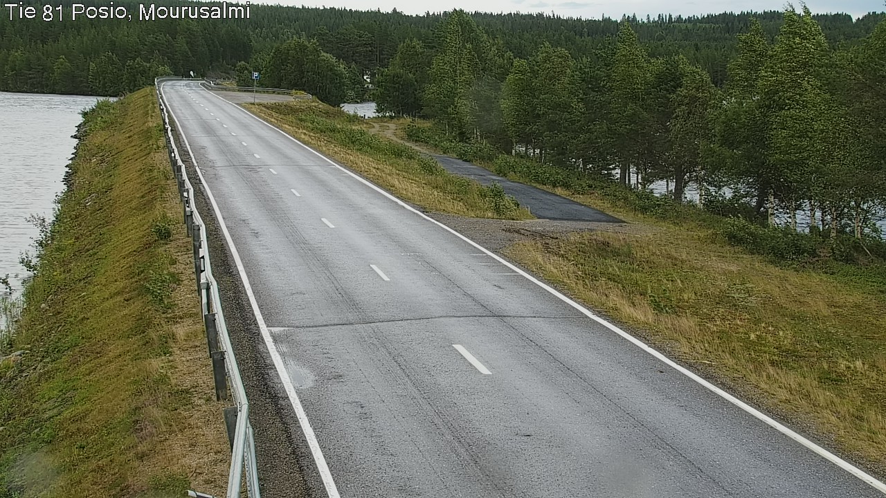 Kelikamerat Kuva Tie 81 Posio, Mourusalmi, Posio, Lappi