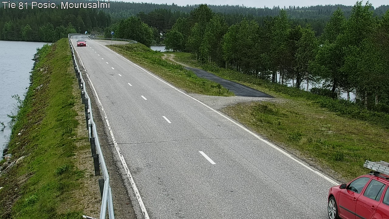 Kelikamerat Kuva Tie 81 Posio, Mourusalmi, Posio, Lappi